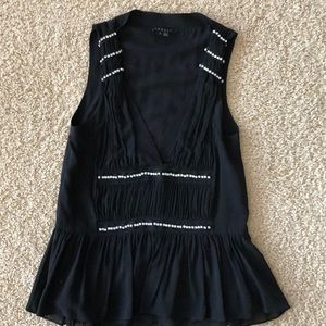 Theory black tank top